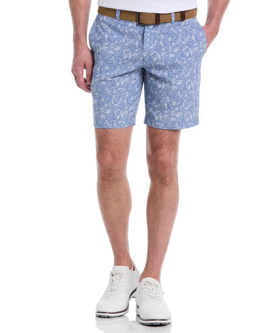 9" Heather Foliage Printed Shorts (Tradewinds) 