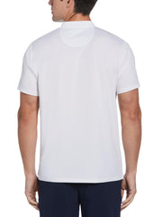 Men's Abstract Printed Henley Shirt
