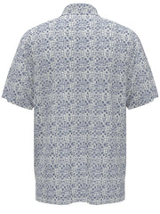 Men's Abstract Texture Printed Polo