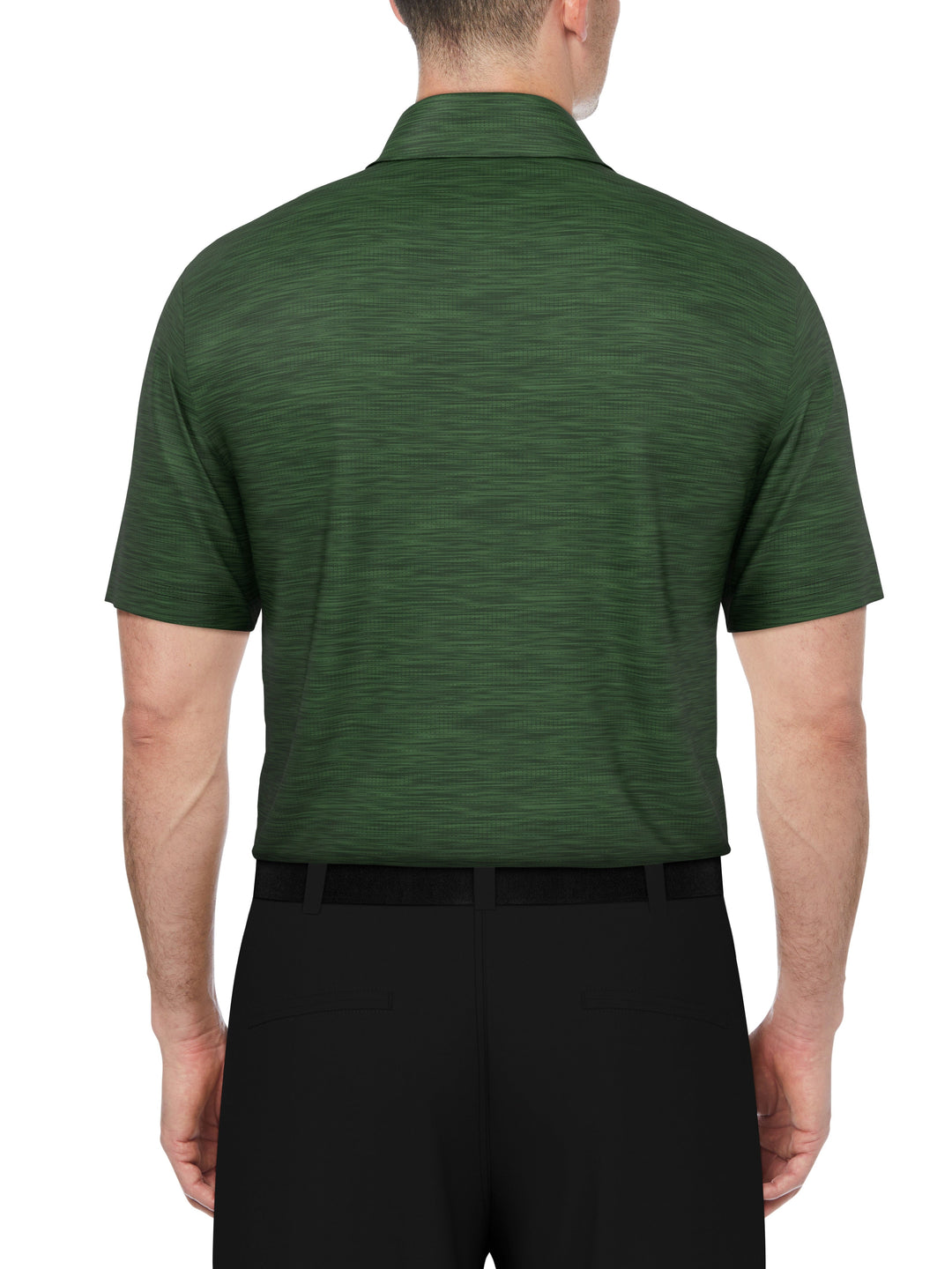 Jaspe Airflux Golf Polo (Deep Sea Grn Htr) 