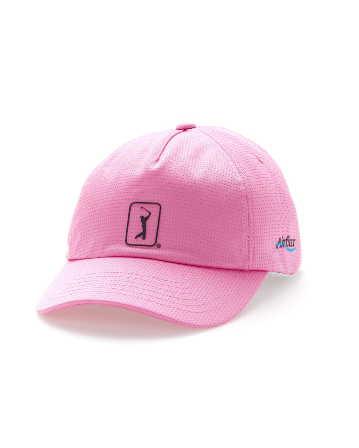 Airflux Mesh Golf Cap (Super Pink) 