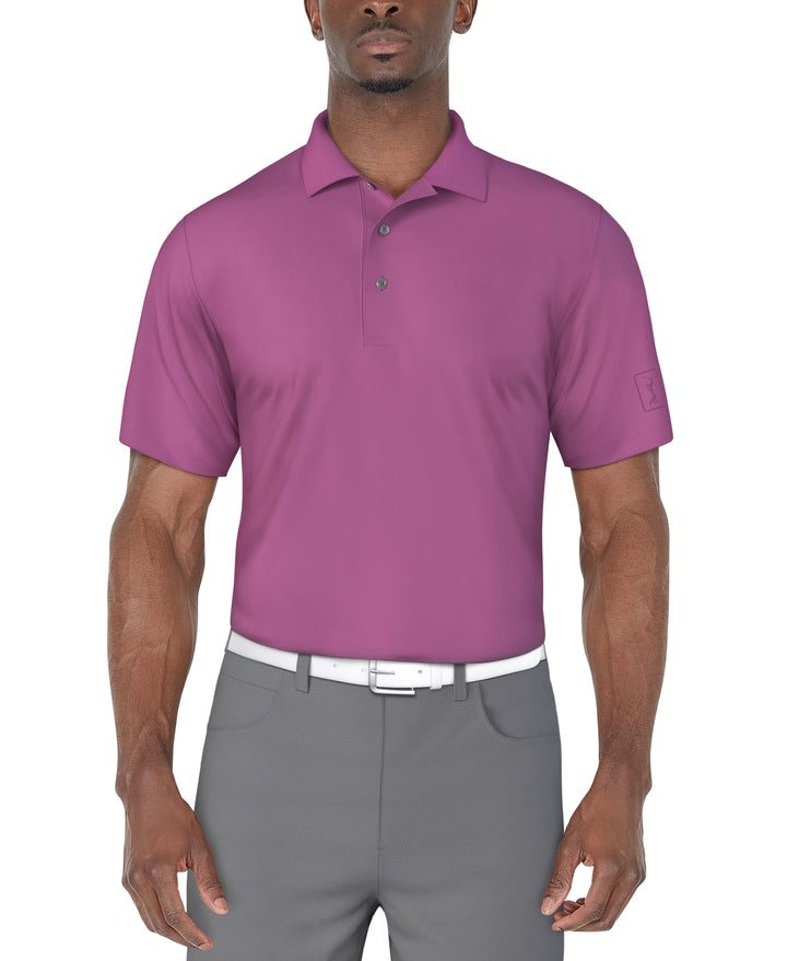 Airflux Mesh Golf Polo (Iris Orchid) 