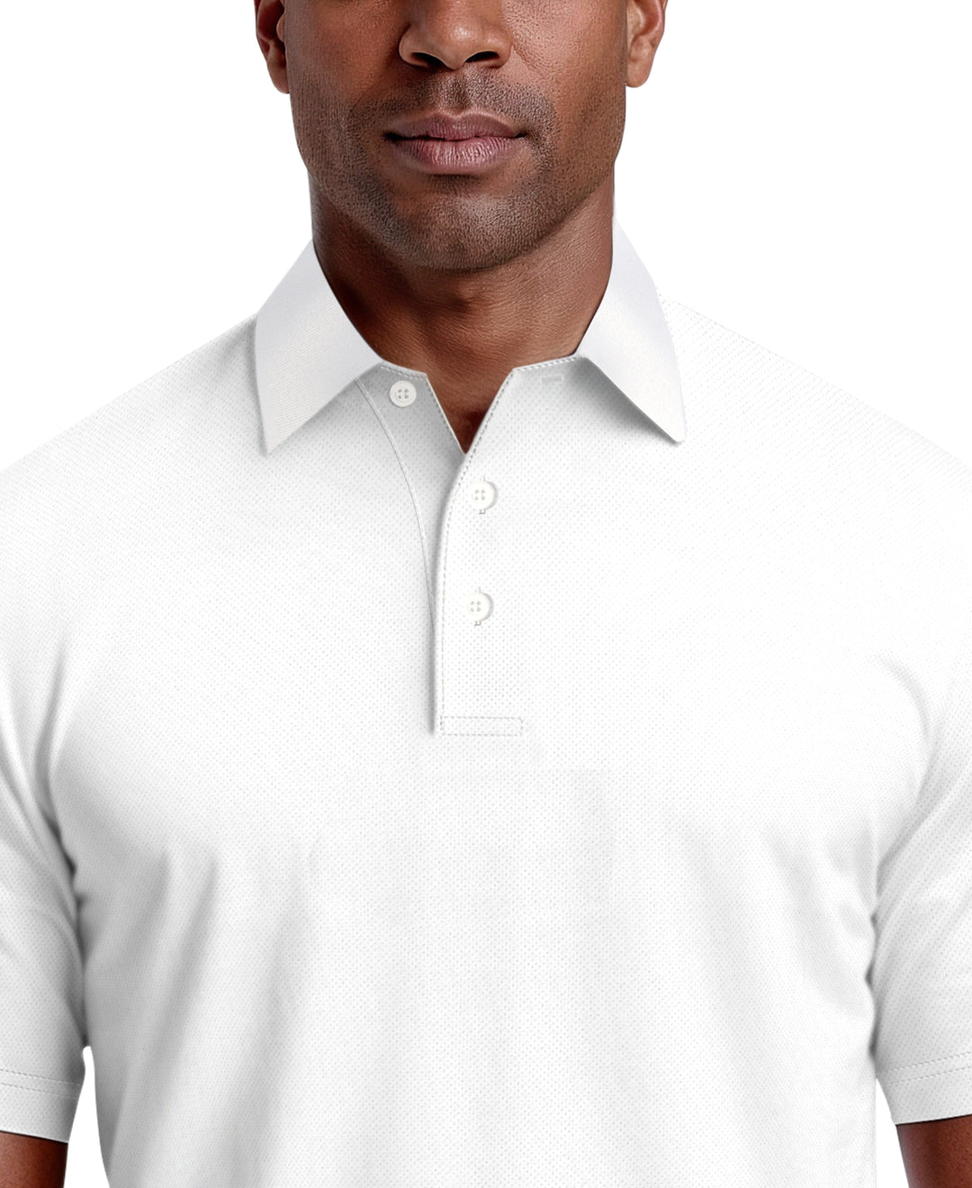 Airflux Mesh Golf Polo (Bright White) 
