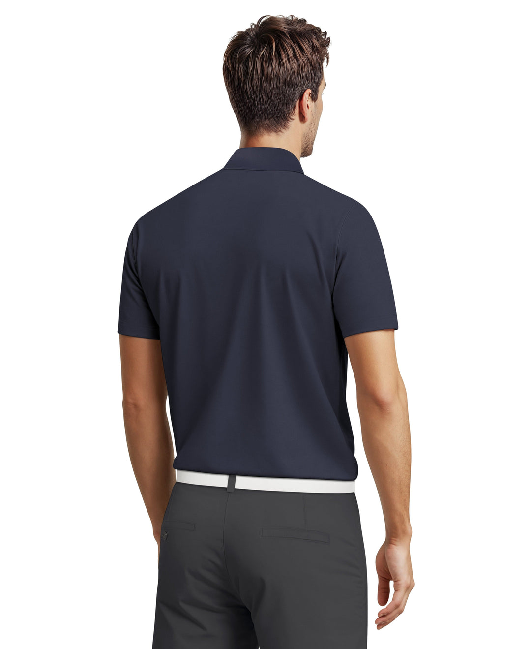 Airflux Mesh Golf Polo (True Navy) 