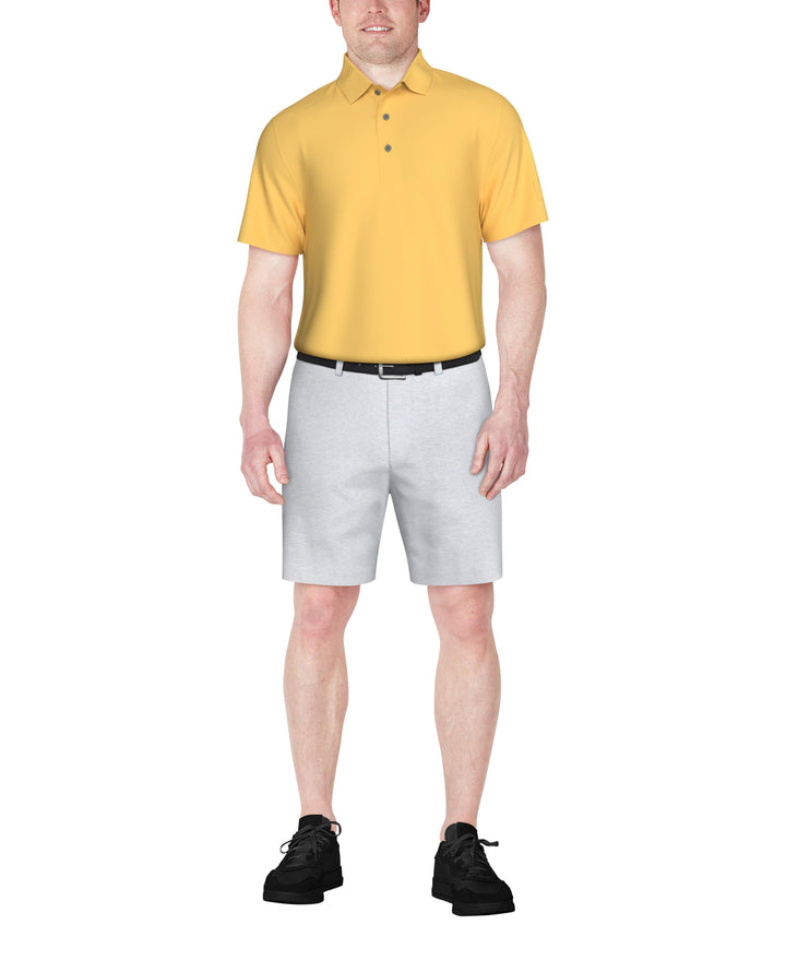 Airflux Mesh Golf Polo (Pale Banana) 
