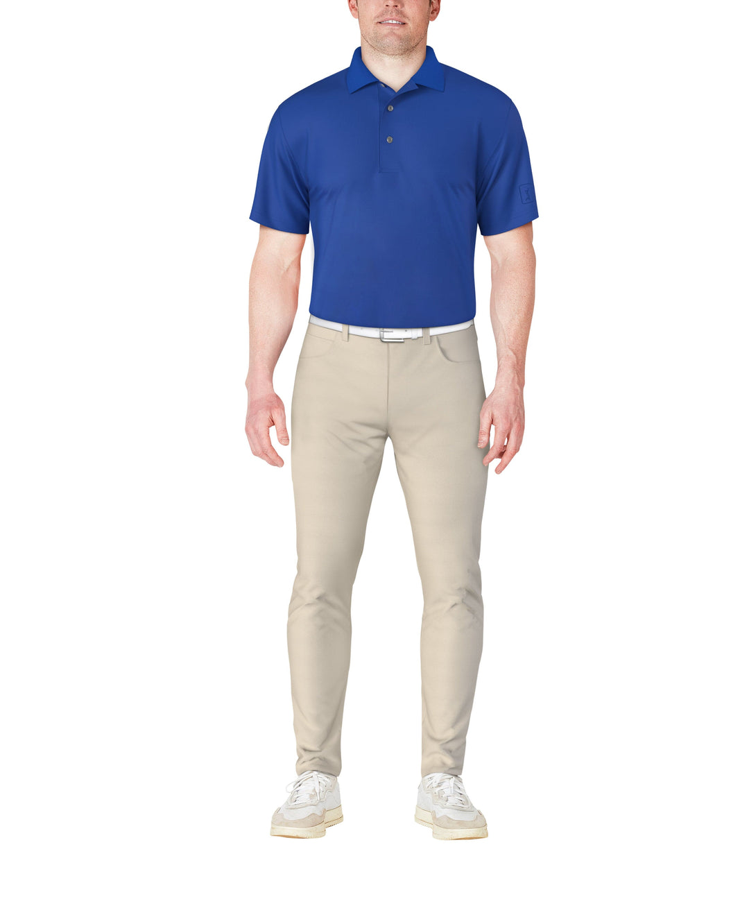 Airflux Mesh Golf Polo (Princess Blue) 
