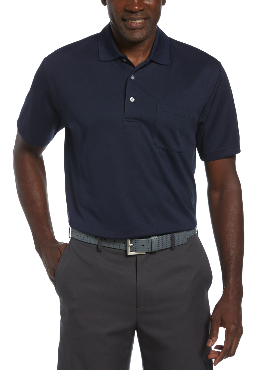 Men's AirFlux™ Solid Golf Polo