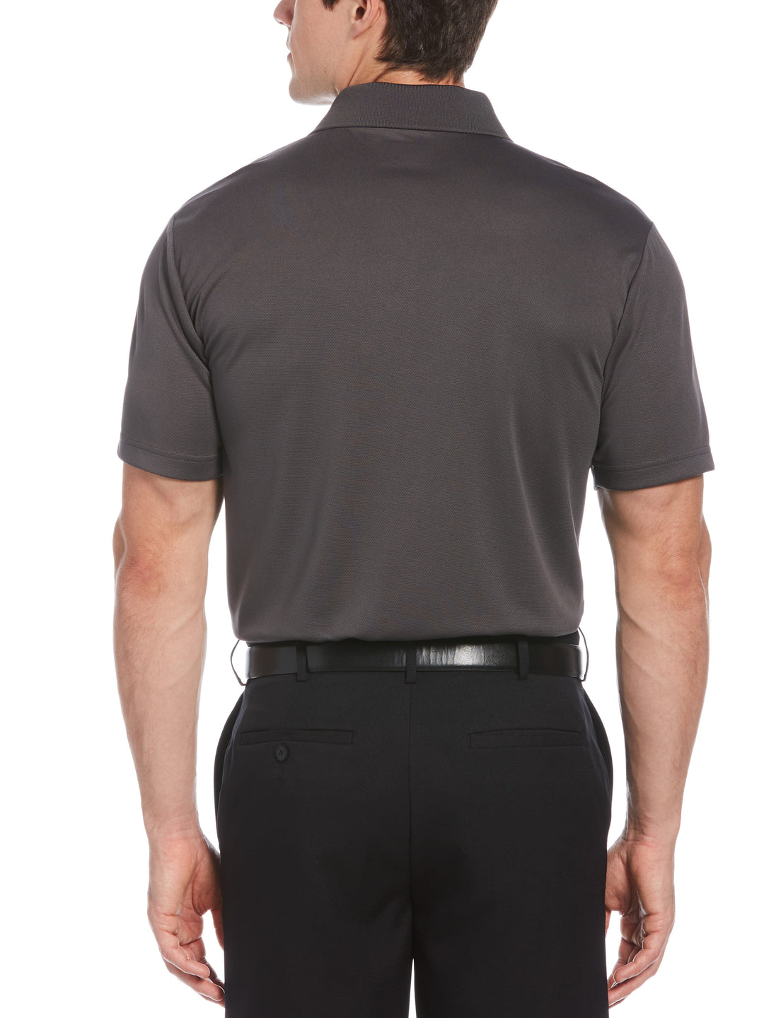 Men's AirFlux™ Solid Golf Polo with Front Pocket