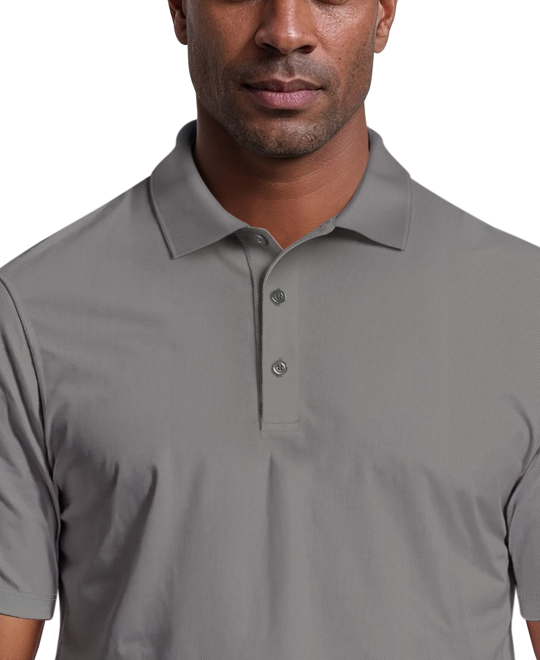 Airflux Solid Mesh Golf Polo (Tradewinds) 
