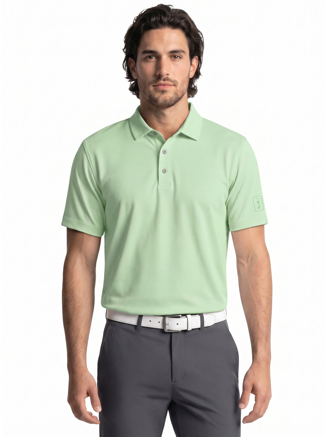 Men's AirFlux Solid Mesh Polo
