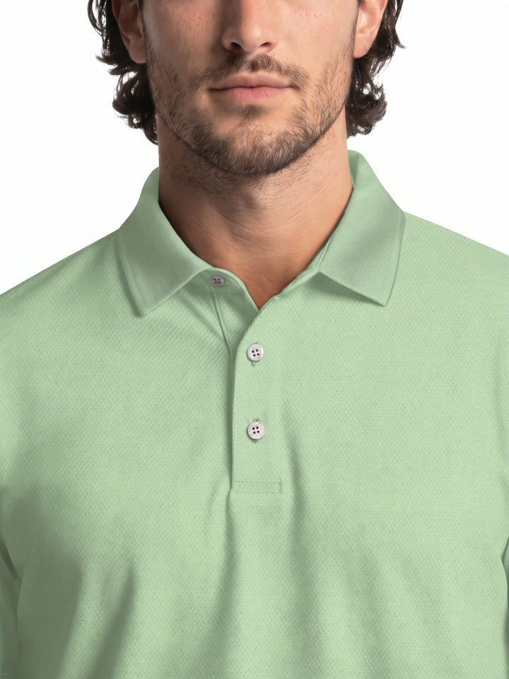 Men's AirFlux Solid Mesh Polo