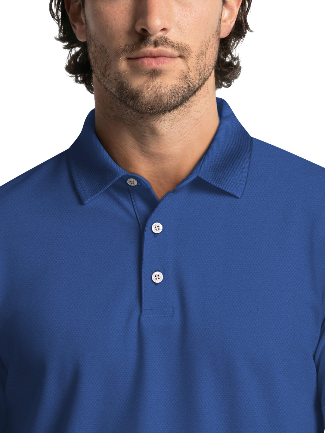 Men's AirFlux Solid Mesh Polo