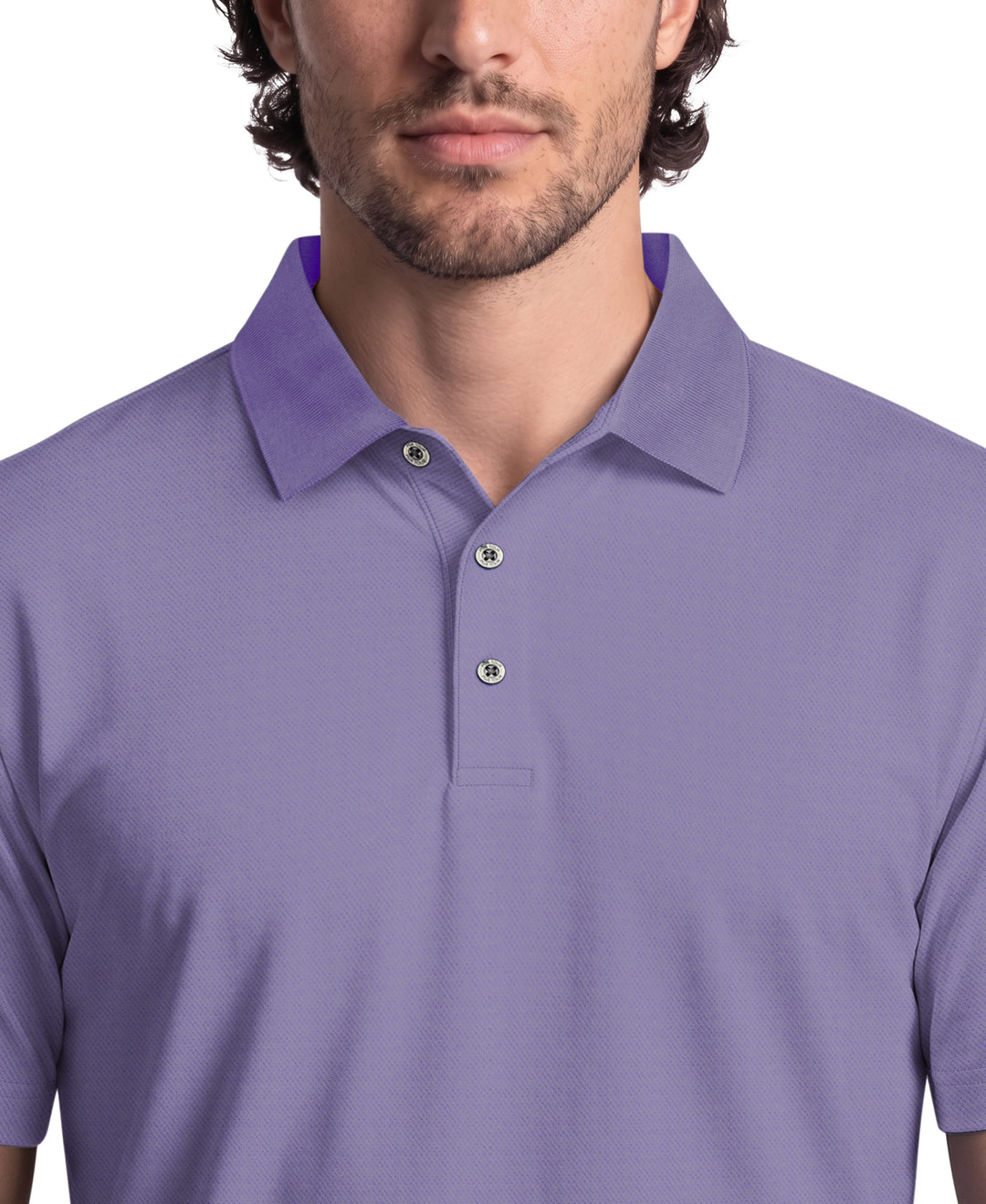 Airflux™ Solid Mesh Golf Polo (Iolite) 