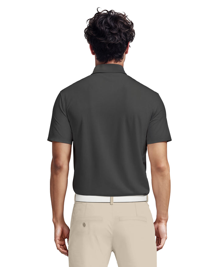 Airflux Mesh Golf Polo (Asphalt) 