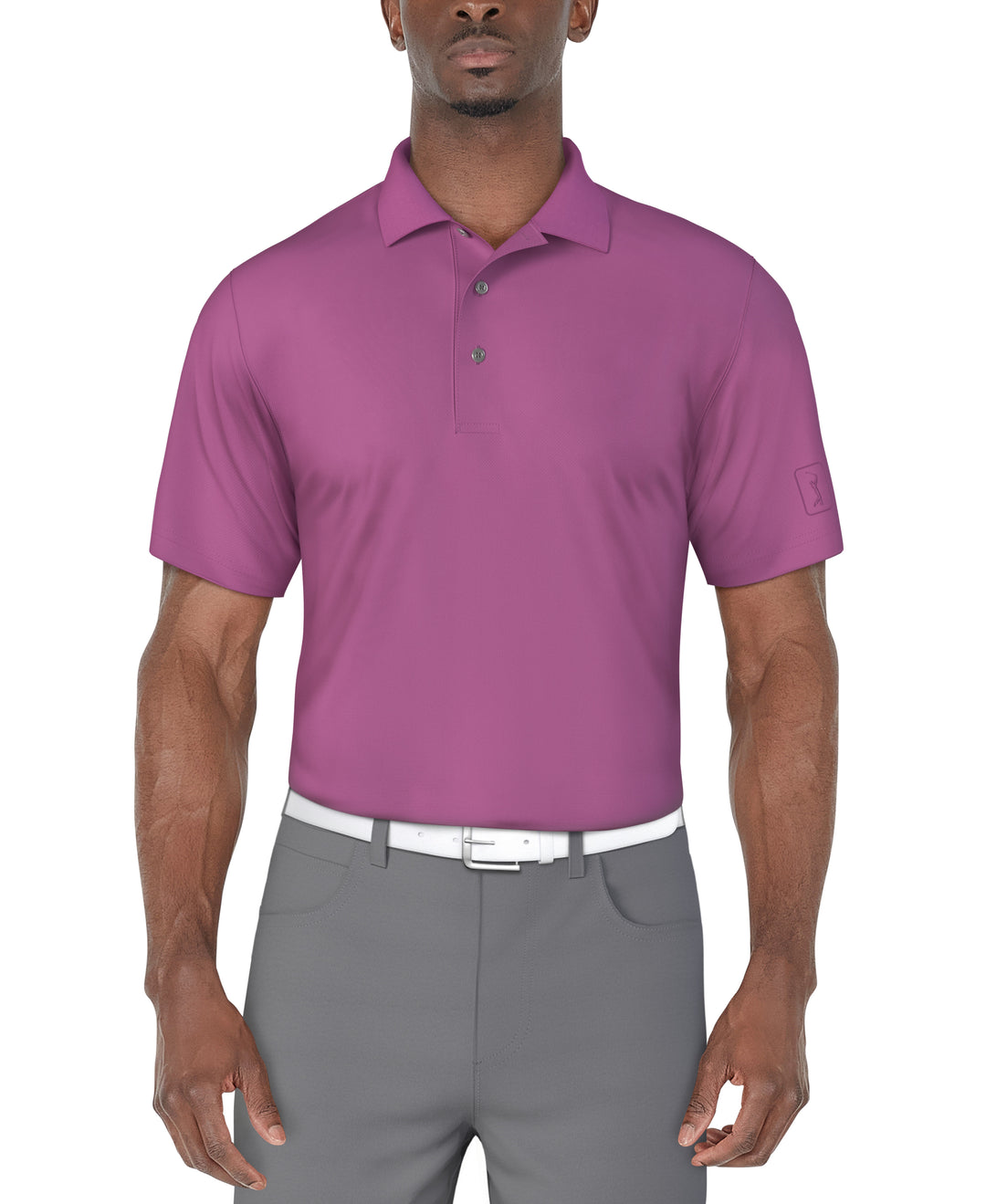 Airflux Mesh Golf Polo (Iris Orchid) 