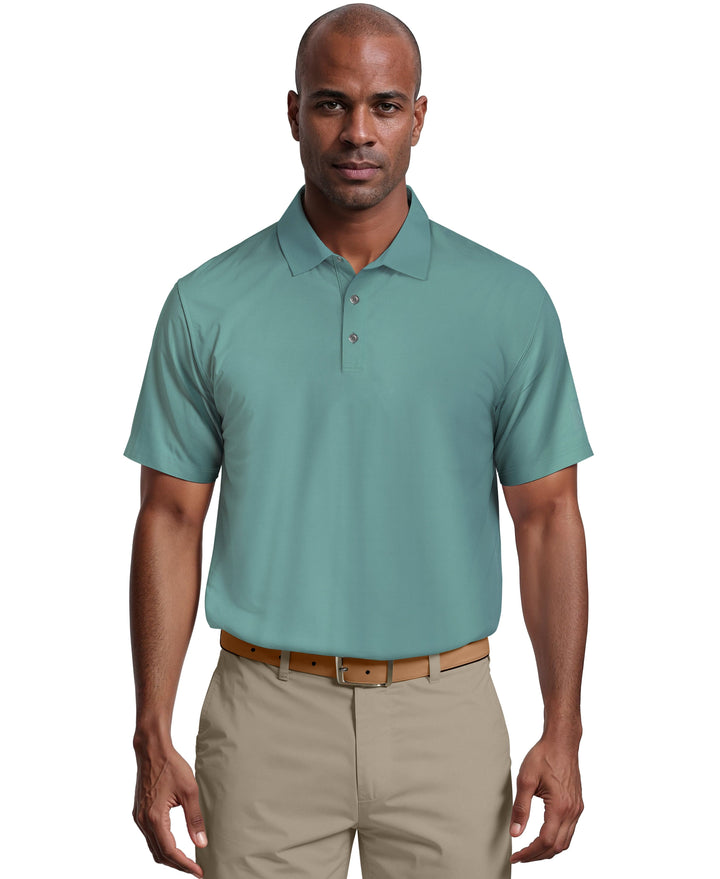 Airflux Solid Mesh Golf Polo (Brittany Blue) 