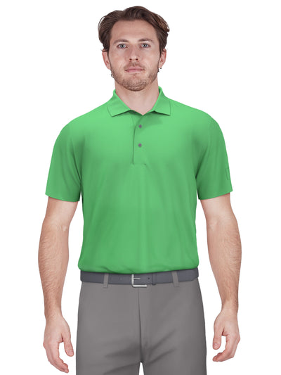 Airflux Solid Mesh Golf Polo (Spring Bouquet) 