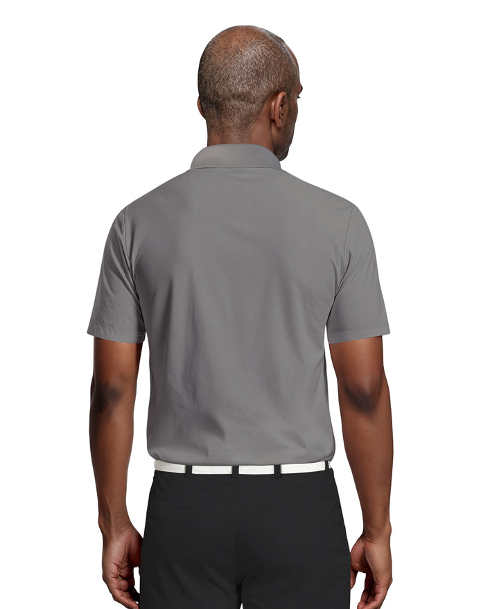 Airflux Solid Mesh Golf Polo (Tradewinds) 