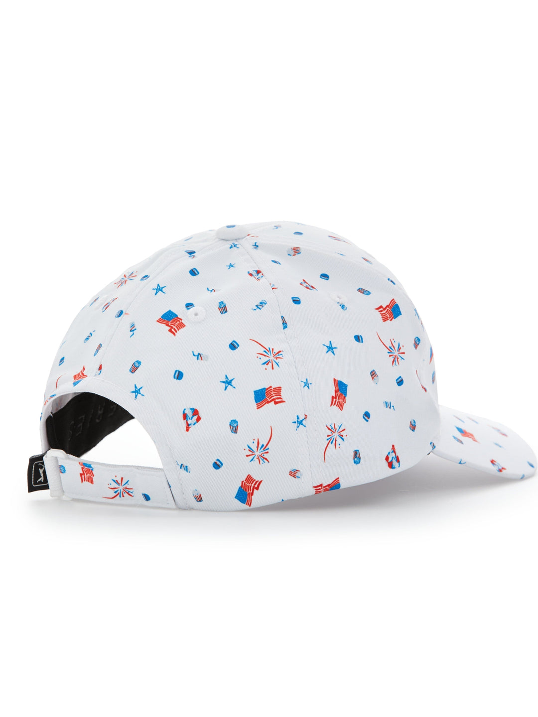 A Over America Print Cap (Bright White) 