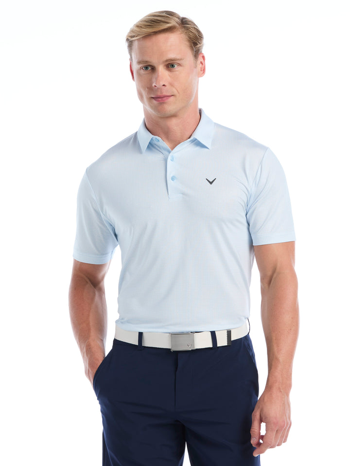 Men's All Over Chev Foulard Print Polo