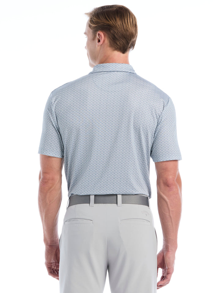 Men's All Over Foulard Tee Print Polo