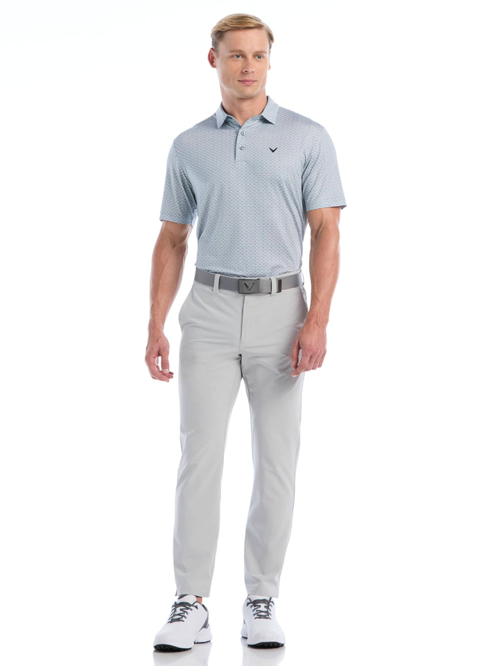 Men's All Over Foulard Tee Print Polo