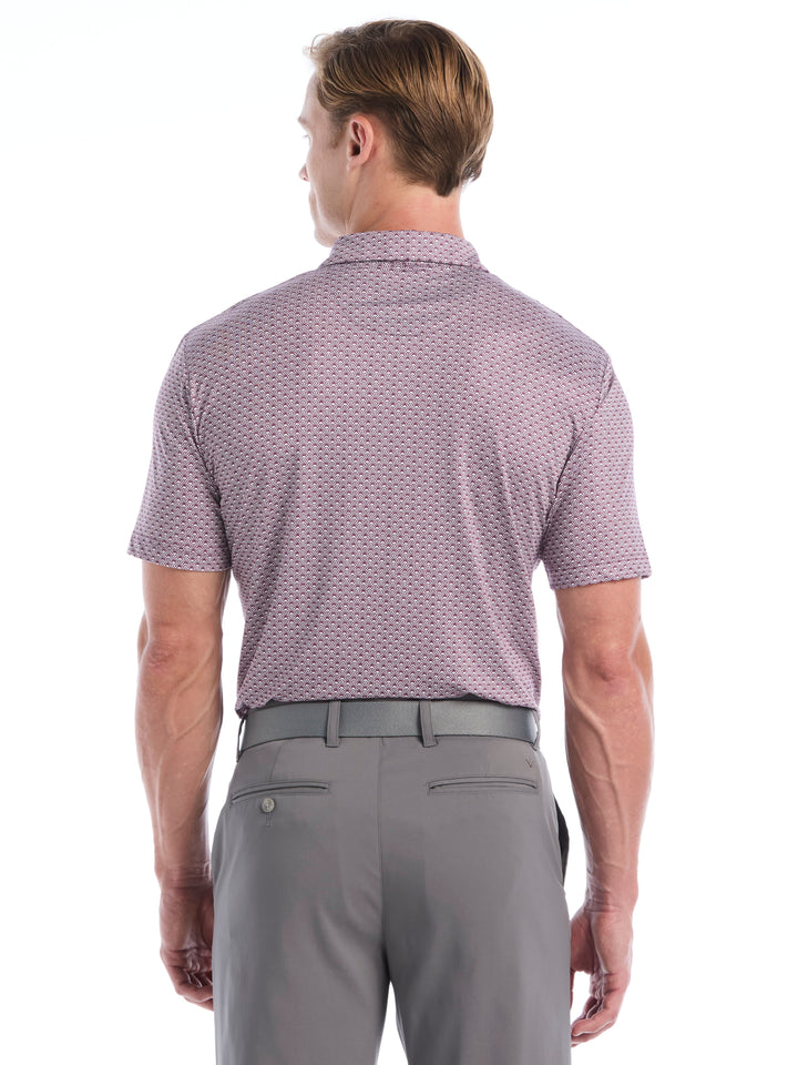 Men's All Over Foulard Tee Print Polo