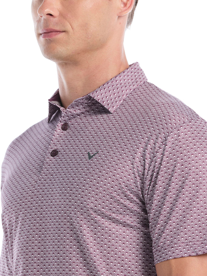 Men's All Over Foulard Tee Print Polo