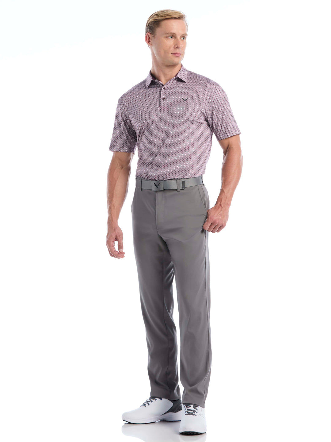 Men's All Over Foulard Tee Print Polo