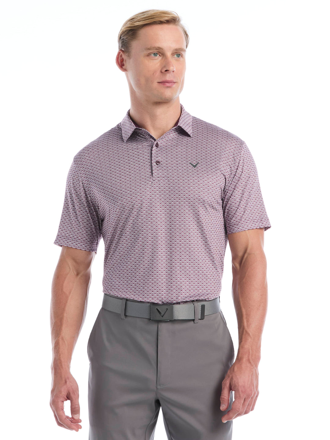 Men's All Over Foulard Tee Print Polo