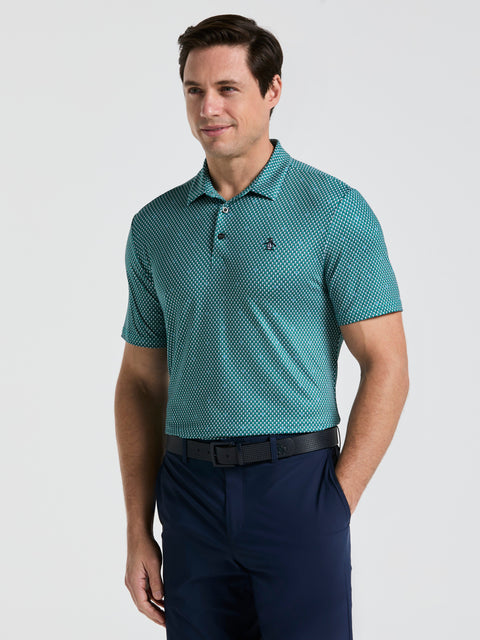 Men's All-Over Micro Bucket Hat Golf Polo