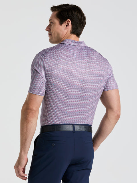 Men's All-Over Micro Bucket Hat Golf Polo