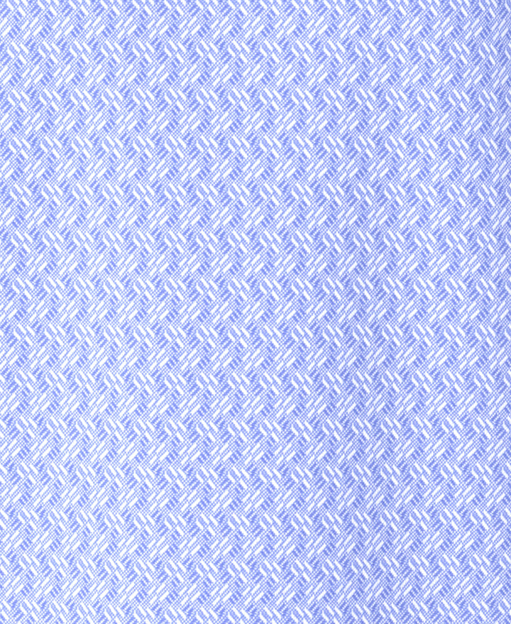 All-Over Micro Jacquard Golf Polo (Hydrangea) 