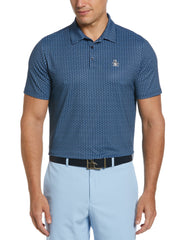 Men's All-Over Pete Print Golf Polo