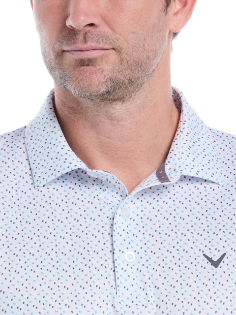 Men's All Over Score Card Print