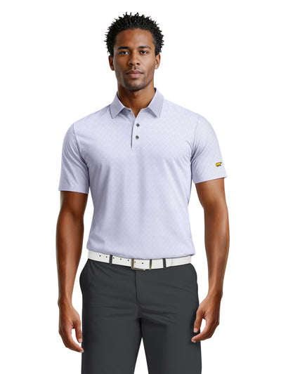 Men's All Over Tropical Floral Polo