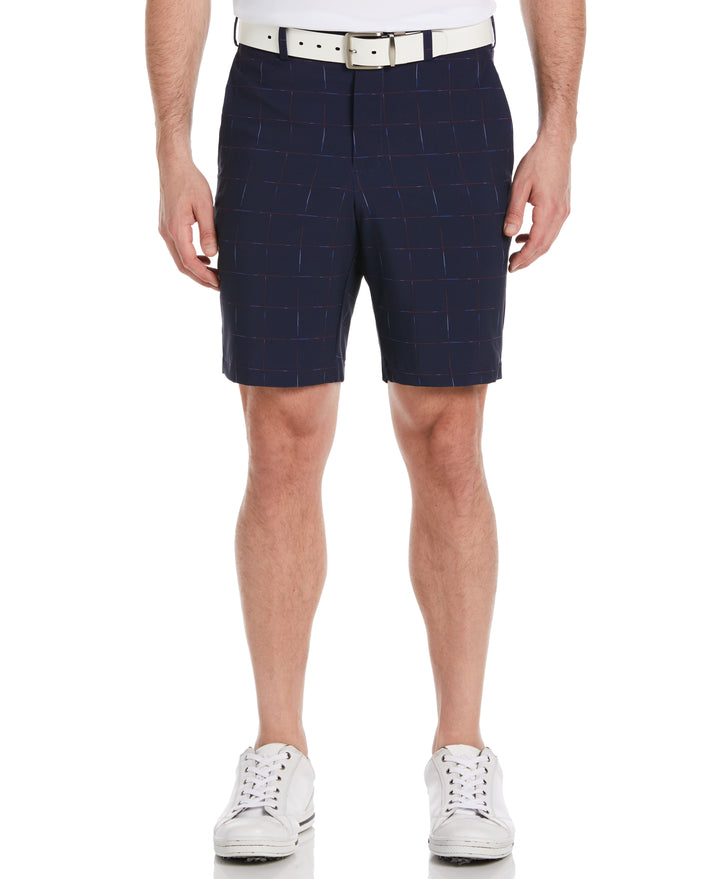 Americana Space Dye Print 9" Golf Short (Peacoat) 
