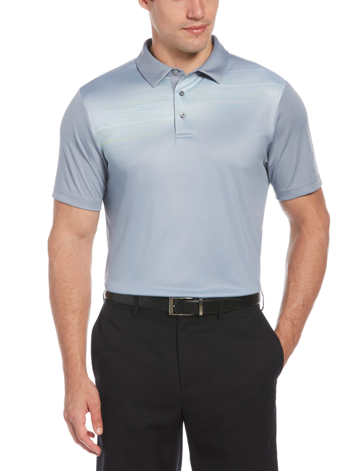 Men's Amplified Space Dye Golf Polo