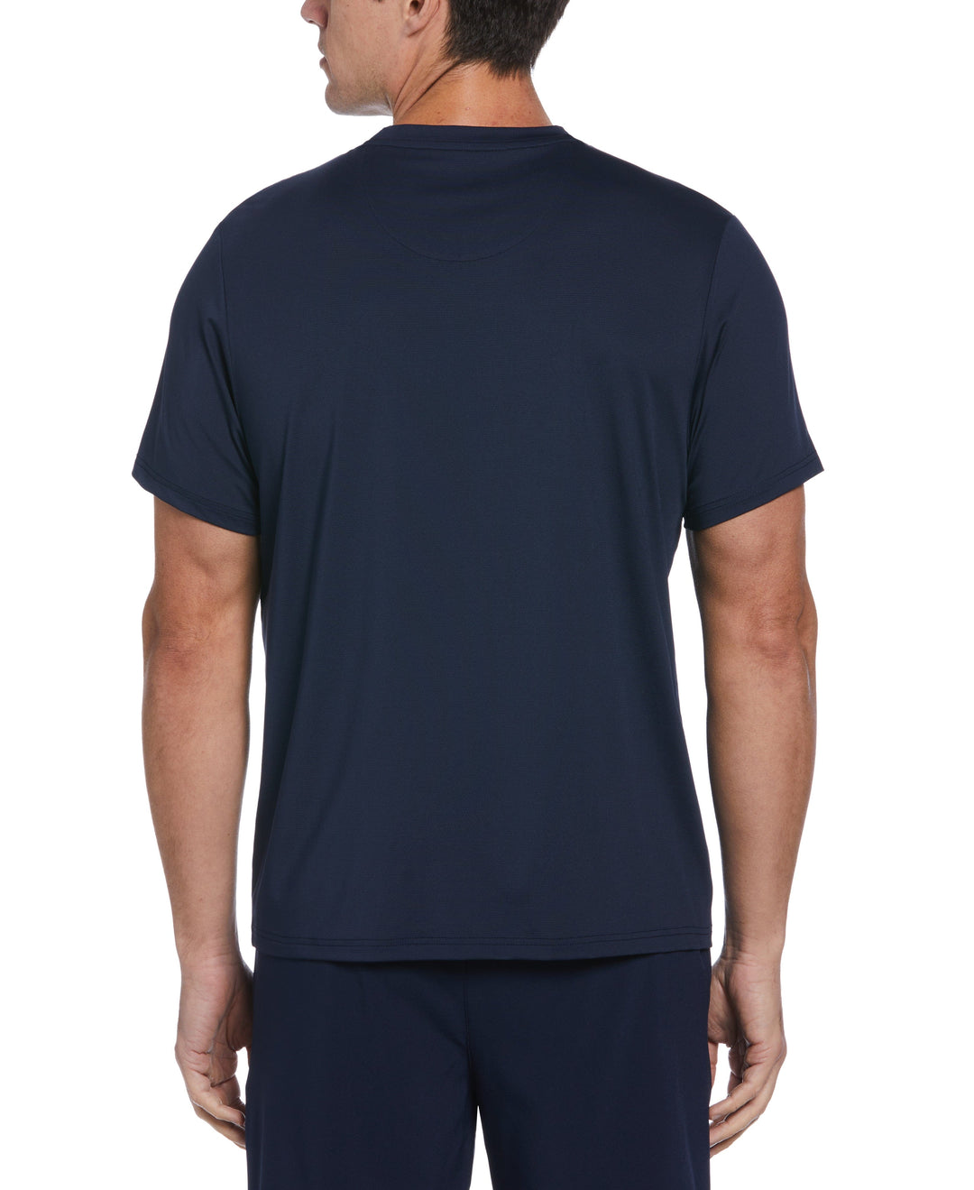 Asymmetric Camo Print T-Shirt (Black Iris) 