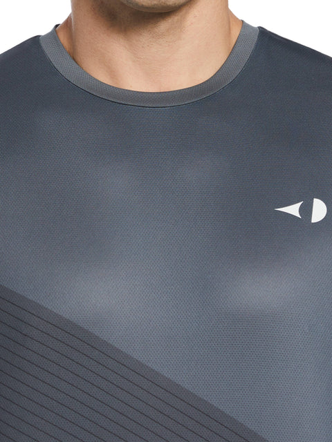 Asymmetric Front Panel Tennis Shirt (Stingray) 