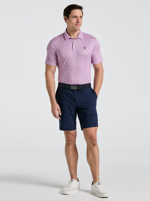 Men's Augusta Menu Print Golf Polo
