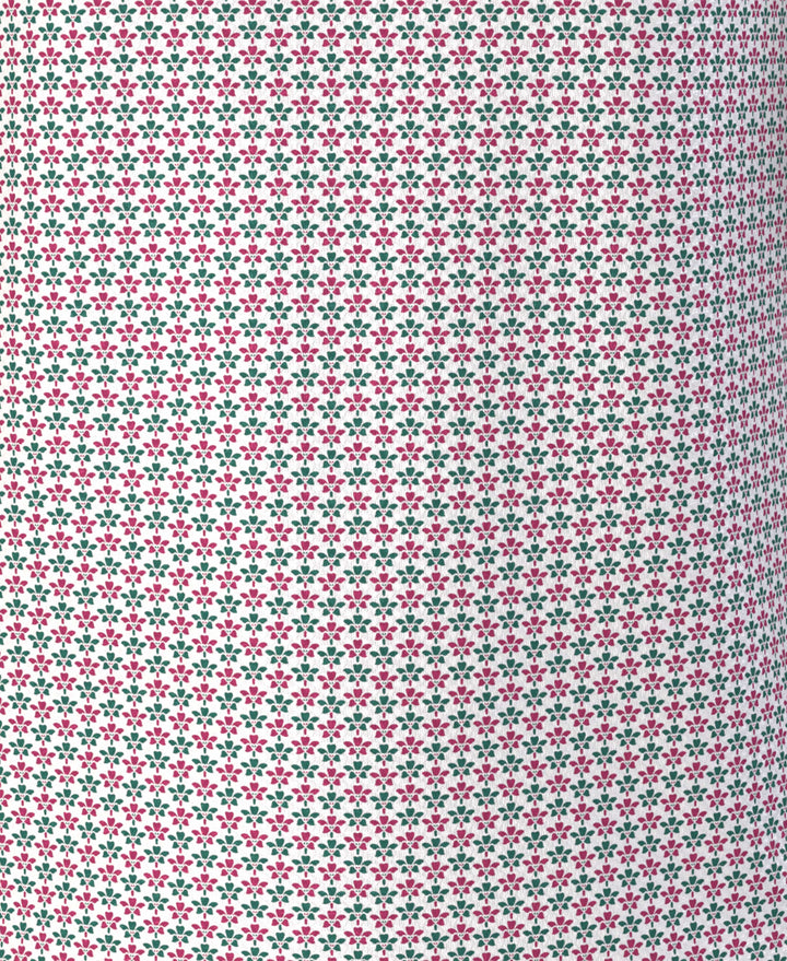 Azalea Geo Print Golf Polo (Bright White) 