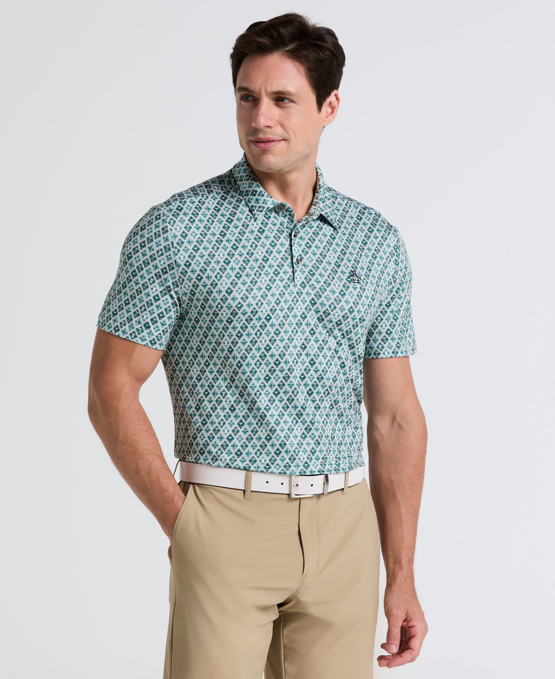 Pete's Batik Cocktail Golf Polo (Jasper) 