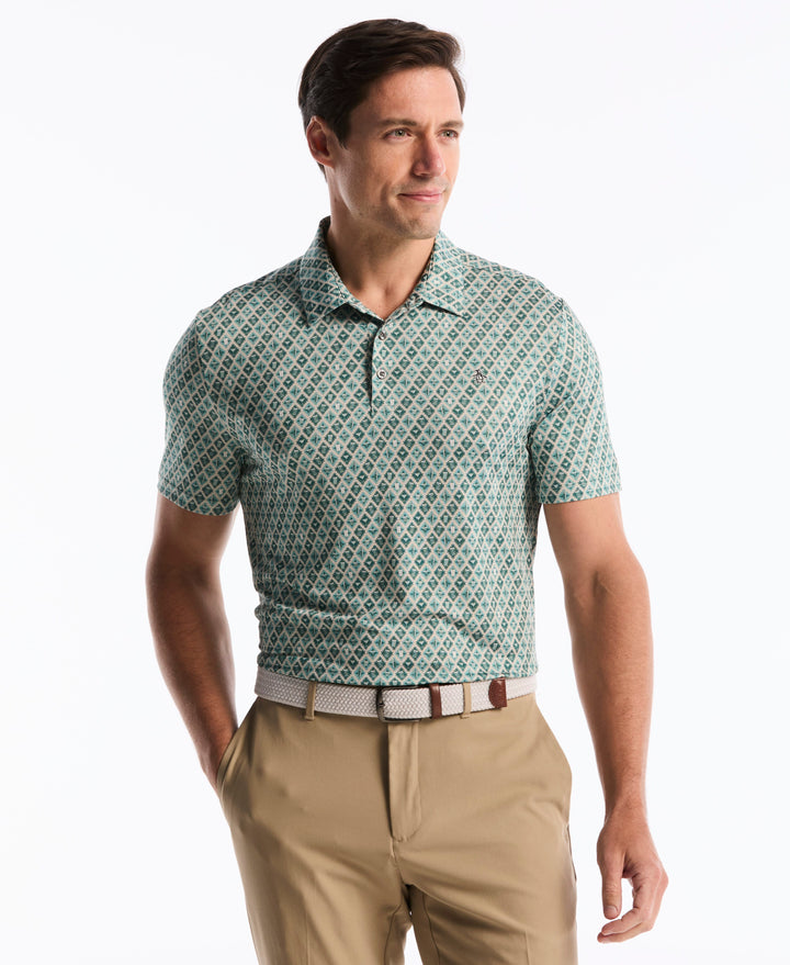 Batik Cocktail Print Polo (Jasper) 
