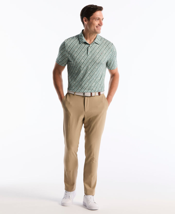 Batik Cocktail Print Polo (Jasper) 