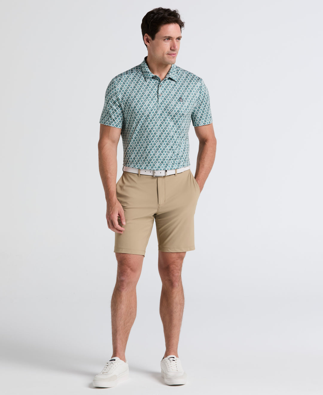 Pete's Batik Cocktail Golf Polo (Jasper) 