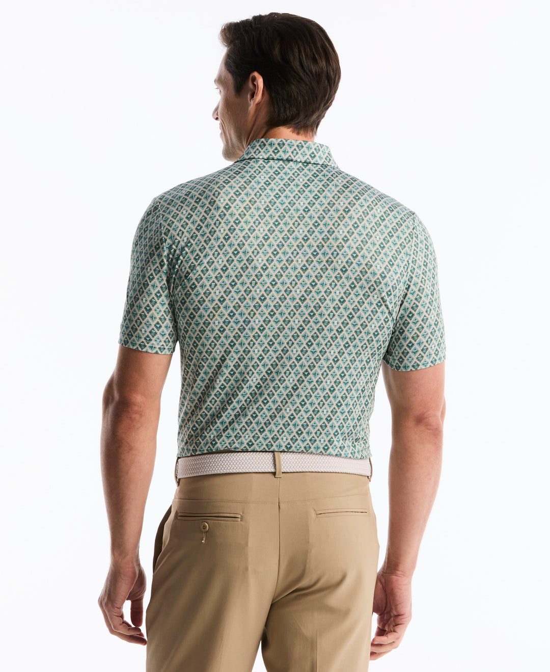 Batik Cocktail Print Polo (Jasper) 