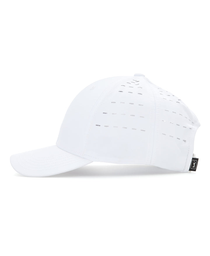 PGA Tour Blank Front Perforated Cap (Bright White) 