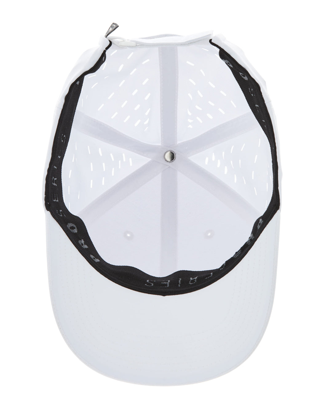 PGA Tour Blank Front Perforated Cap (Bright White) 
