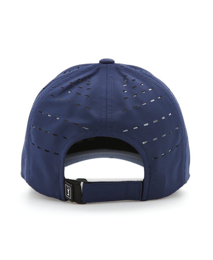 PGA Tour Blank Front Perforated Cap (Peacoat) 